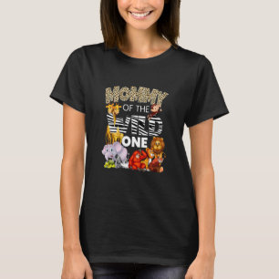 Camiseta Mamãe De Animais Selvagens Safari De Aniversário D