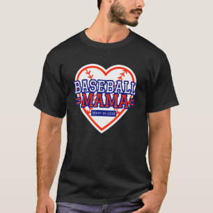 Camiseta Mamãe de beisebol Pode Estar Louca