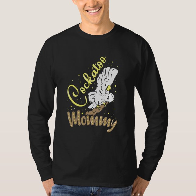 Camiseta Mamãe de Cockatoas (Frente)