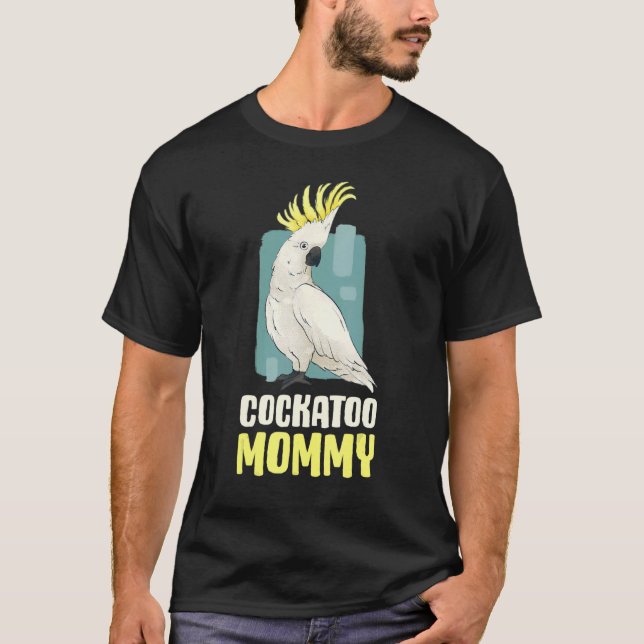 Camiseta Mamãe de Cockatoo (Frente)
