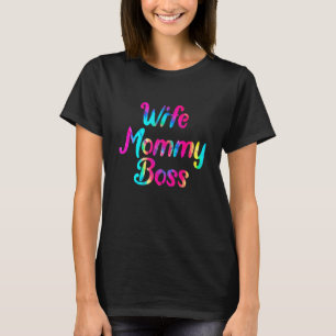 Camiseta Mamãe de Esposa Bonita Mãe Cordilheira Cordilheira