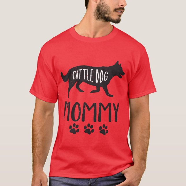 Camiseta Mamãe de gado bovino da Austrália (Frente)