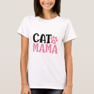 Camiseta Mamãe de gato