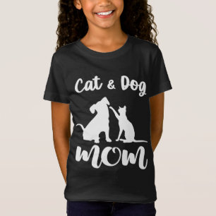 Camiseta Mamãe de Gato e Cachorro Animais de Companhia Ador