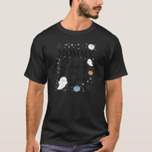 Camiseta Mamãe De Mulher Do Rapaz De Aniversário Do Spooky