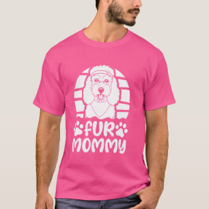 Camiseta Mamãe de peles - Cachorro de Ouro de animais de cr