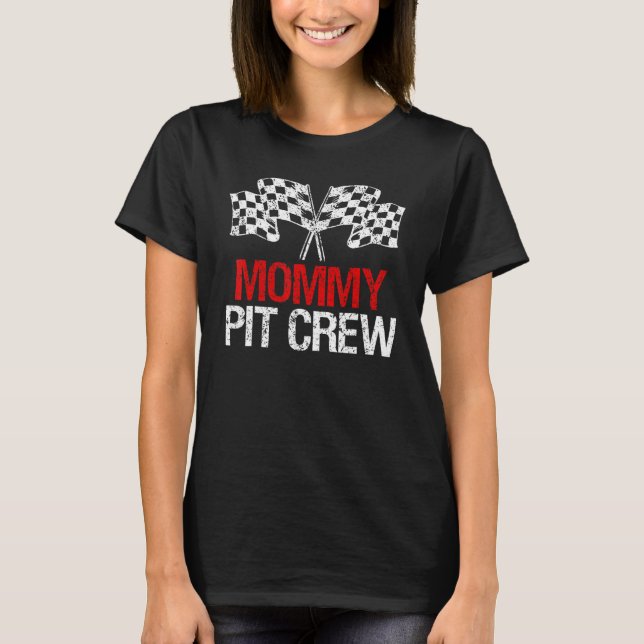 Camiseta Mamãe de Tripulantes de Corrida (Frente)