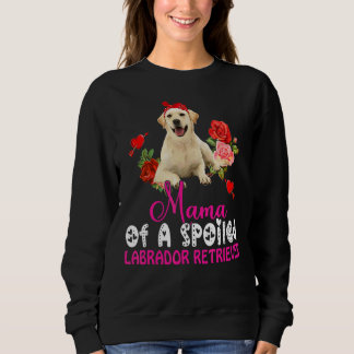 Camiseta Mamãe De Um Arco De Cachorro Gelado De Retriever