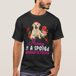 Camiseta Mamãe De Um Arco De Cachorro Gelado De Retriever