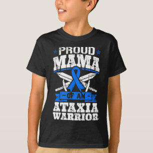 Camiseta Mamãe de um Guerreiro da Fita de Conscientização d