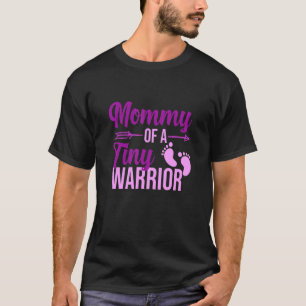 Camiseta Mamãe De Um Pequeno Apoio De Sensibilização Para A