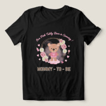 Mamãe de Urso de Pelúcia Rosa 