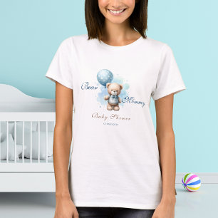 Camiseta Mamãe de Urso Teddy para Ser Chá de Bebê
