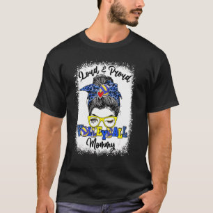 Camiseta Mamãe De Voleibol Louco E Orgulhoso, Roupa De Ferr