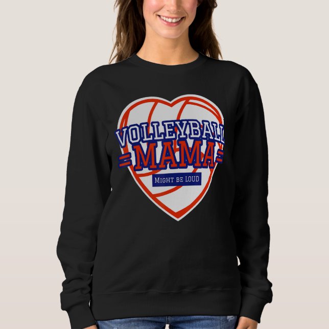 Camiseta Mamãe De Voleibol Pode Estar Louca (Frente)