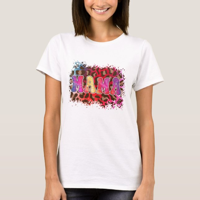 Camiseta Mamãe - Dia das Mães (Frente)