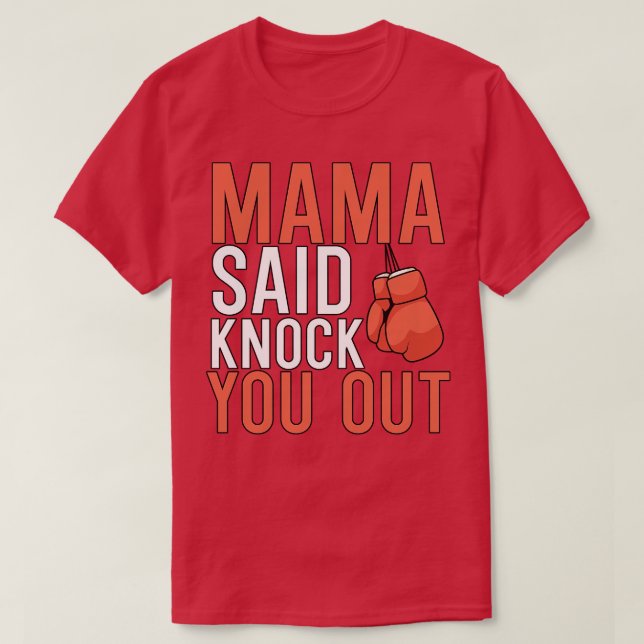Camiseta Mamãe Disse Para Ti (Frente do Design)