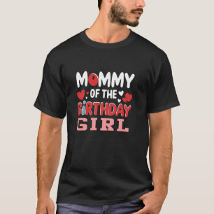 Camiseta Mamãe do Aniversário - Dia dos Namorados Engraçado