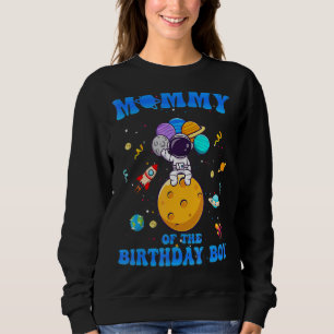 Camiseta Mamãe Do Astronauta Espacial Astronauta De Anivers