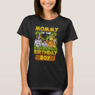 Camiseta Mamãe Do Bichinho Safari Zoo Wild P