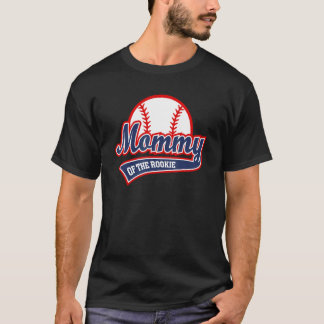 Camiseta Mamãe do Calouro de Beisebol Gráfico Vintage