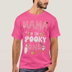 Camiseta Mamãe do Dia das Bruxas do primeiro aniversario de