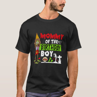 Camiseta Mamãe Do Garoto De Aniversário, Crianças E Rapazes