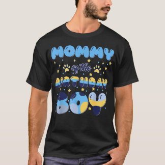 Camiseta Mamãe do Menino do Aniversário Tema Festa Cachorro