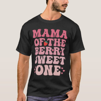 Camiseta Mamãe do Morango Doce Doce Morango