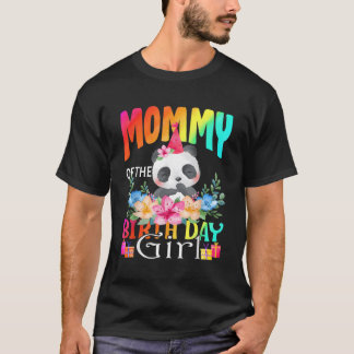 Camiseta Mamãe Do Unicórnio Panda