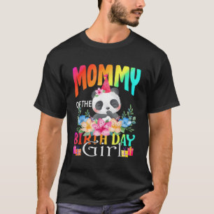 Camiseta Mamãe Do Unicórnio Panda