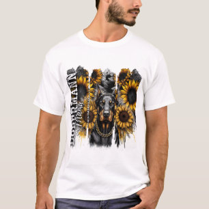 Camiseta Mamãe Dobermann