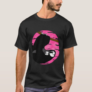 Camiseta Mamãe E Baby Sloth