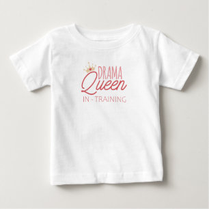 Camiseta Mamãe E Eu Drama Rainha Em Treinamento