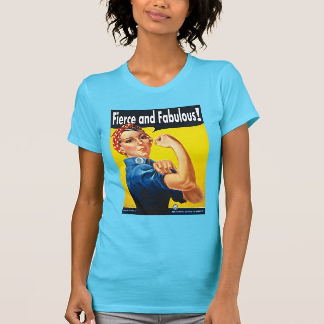 Camiseta Mamãe é feroz e fabulosa (Frente)