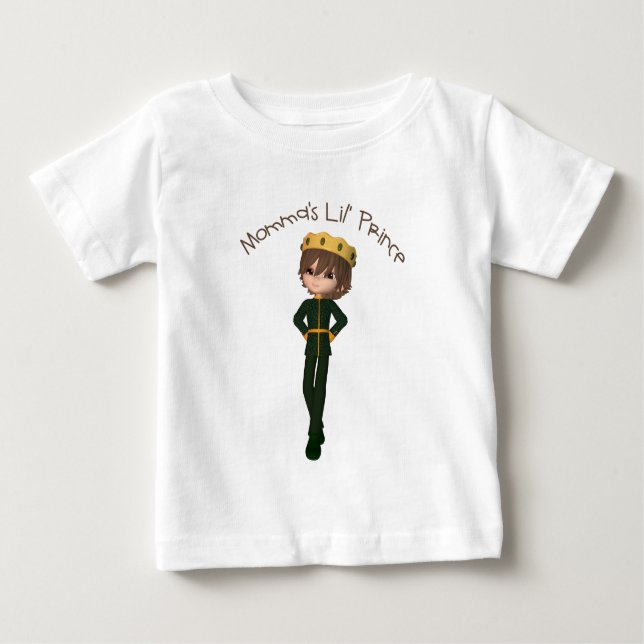 Camiseta Mamãe é Lil Prince Tee (Frente)