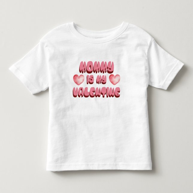 Camiseta Mamãe é meu namorado (Frente)