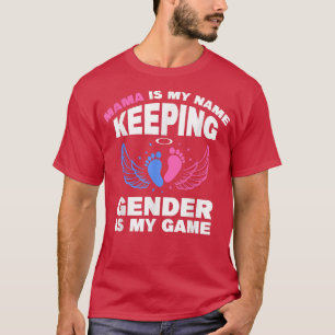 Camiseta Mamãe é Meu Nome Manter Sexo é Meu Sexo de Jogo R