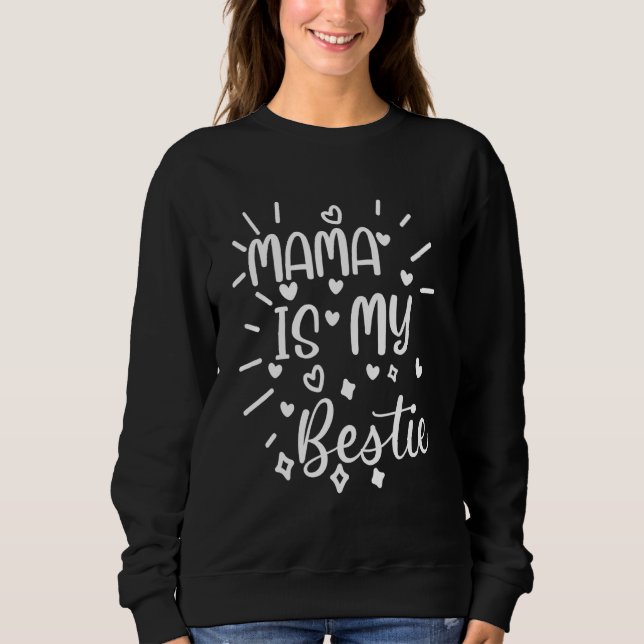 Camiseta Mamãe É Minha Bestie 23 (Frente)