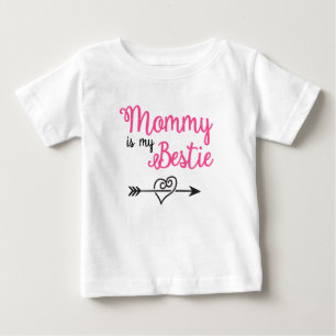 Camiseta Mamãe É Minha Melhor Amiga