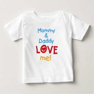 Camiseta Mamãe e Pai me amam