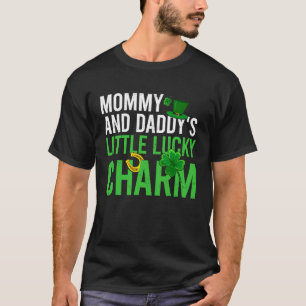 Camiseta Mamãe e Pai, Rua de Charme com Sorte de Patrick