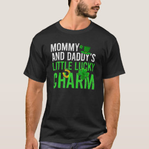 Camiseta Mamãe e Pai, Rua de Charme com Sorte de Patrick