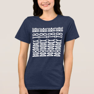 Camiseta MAMÃE EM BREVE - Mensagem Oculta