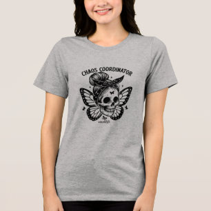 Camiseta Mamãe Engraçada Shirt Chaos Coordenador Mãe Presen