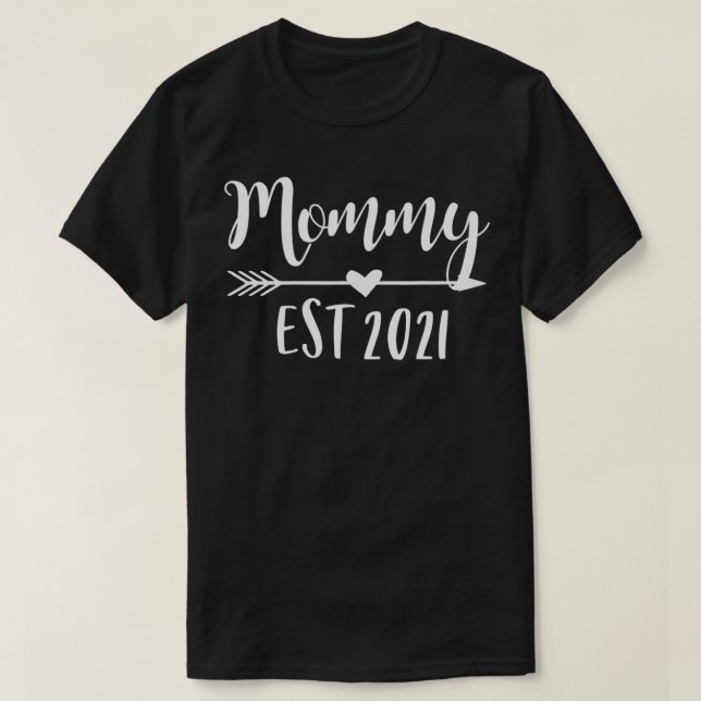 Camiseta Mamãe Est 2021 (Frente do Design)