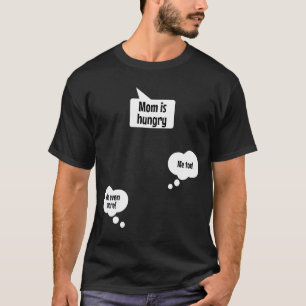 Camiseta Mamãe está faminto por mulheres grávidas com gêmeo