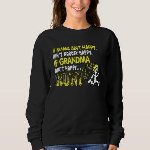 Camiseta Mamãe Está Feliz Com Ninguém Feliz Engraçado Para