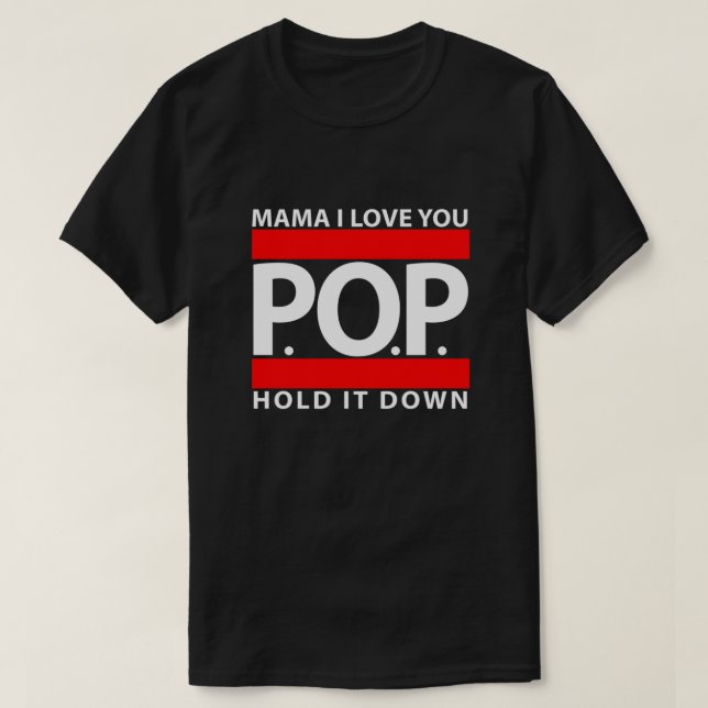 Camiseta Mamãe, Eu Te Amo POP  (Frente do Design)