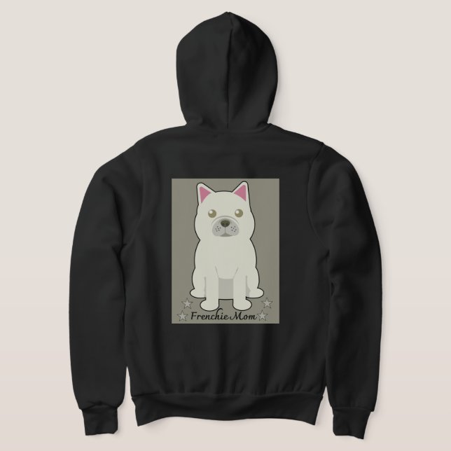 Camiseta Mamãe Frenchie (Postura das costas)